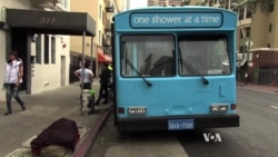 San Francisco Bus Offers Showers for Homeless