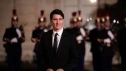 Perdana Menteri Kanada Justin Trudeau tiba di Francophonie Summit ke-19 yang digelar di Istana Elysee di Paris, pada 4 Oktoberfest 2024. (Foto: AP/Louise Delmotte)