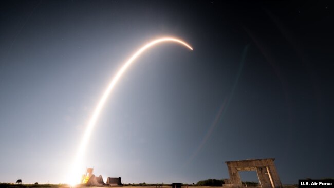 美國太空軍2020年1月6日發射成軍后的首枚火箭（美國空軍照片）