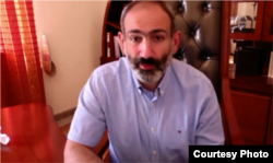 Armenia - PM Nikol Pashinyan during Facebook Live, Yerevan, Jun 17, 2018