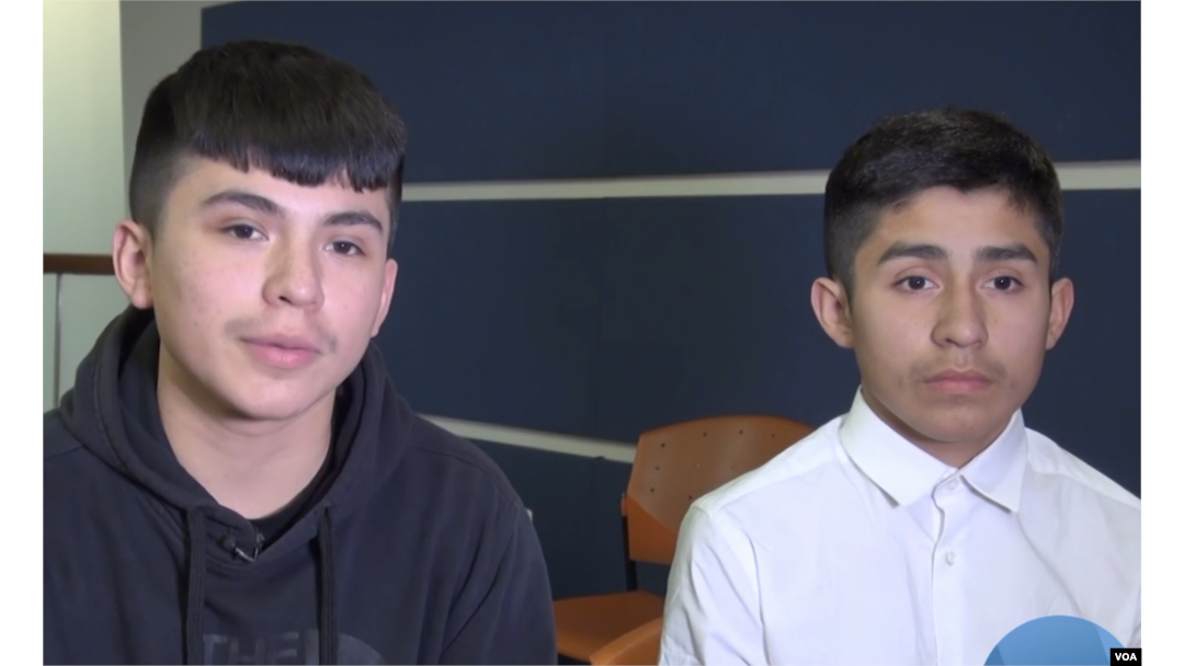 Milton Hernandez, 15, and his younger brother face going into the foster care system or being adopted by another family if their parents lose their protected status. (Photo: June Soh / VOA)