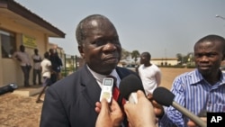 Jean Willybiro Sako, chef de la délégation centrafricaine aux pourparlers de Libreville (7 jan. 2013) 