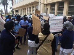 Nurses down tools amid economic crisis in Zimbabwe and rising cases of COVID-19. (Bathabile Masuku)