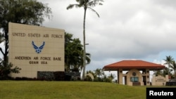 Căn cứ Andersen của Không quân Hoa Kỳ trên đảo Guam.