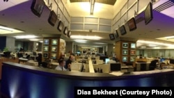 News Center at the Voice of America in Washington, D.C. (Photo: Diaa Bekheet)
