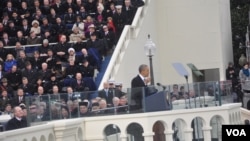 奧巴馬第二任就職典禮發表演說