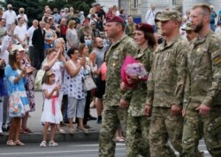 Марш захисників України, Київ, 24 серпня 2020 (Reuters)