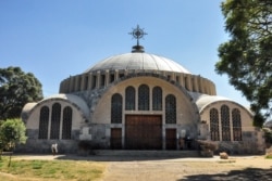 FILE - The Church of St. Mary of Zion in Axum, in the Tigray region of Ethiopia, in November 2013.