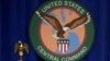 FILE - The seal of the U.S. Central Command, or CENTCOM, is displayed on Feb. 6, 2017, at MacDill Air Force Base, Florida. CENTCOM said on Oct. 30, 2024, that it conducted strikes on Islamic State camps in Syria, killing nearly 35 operatives.