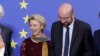 Ursula von der Leyen et Charles Michel, respectivement présidents de la Commission et du Conseil européens ont validé l'accord de Brexit.