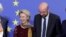 Ursula von der Leyen et Charles Michel, respectivement présidents de la Commission  et du Conseil européens ont validé l'accord de Brexit.