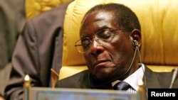 Shugaba Robert Mugabe na Zimbabwe.