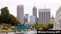 Salah satu sudut kota Indianapolis, AS, Kamis, 22 September 2011. (Foto: AP/Michael Conroy)