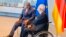 Président Félix Tshisekedi (G) na masolo na mokambi ya Parlement ya Allemagne Wolfgang Schäuble, Berlin, Allemagne, 14 novembre 2019. (Twitter/Présidence RDC)