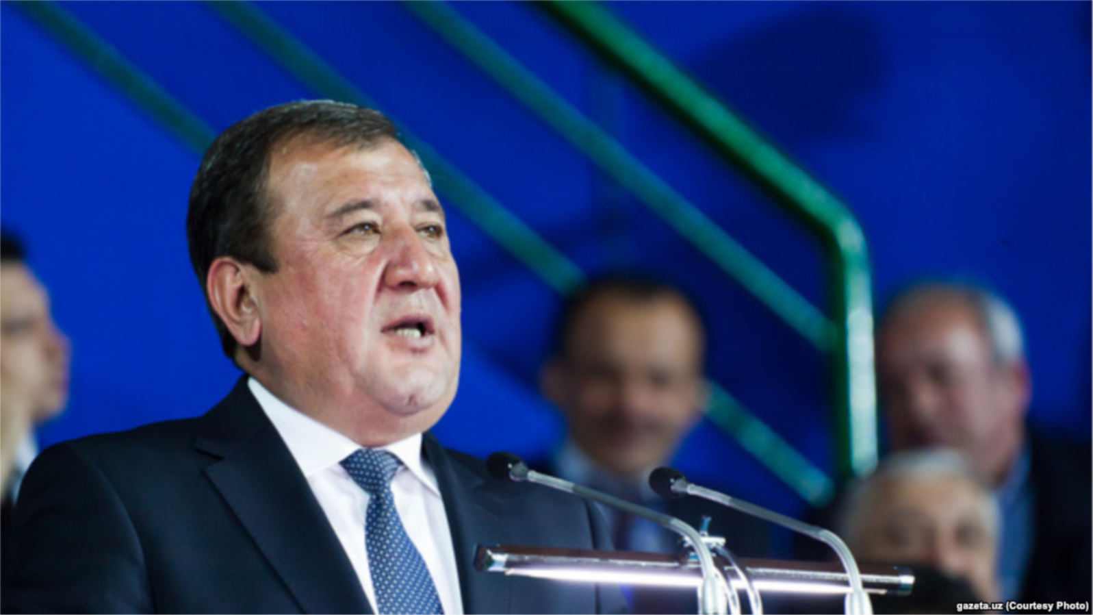 Rakhmonbek Usmanov, the mayor of Tashkent, Uzbekistan