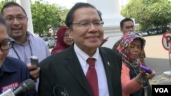 Menteri Koordinator Bidang Kemaritiman dan Sumber Daya Rizal Ramli. (VOA/Ahadian Utama)