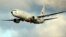 A P-8A Poseidon surveillance plane conducts flyovers above the Enterprise Carrier Strike Group on February 3, 2012 in this handout photo courtesy of the U.S. Navy.