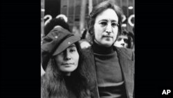 John Lennon et Yoko Ono