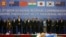 Trade ministers of 16 countries from the Asia-Pacific region stand for a group photo during the Regional Comprehensive Economic Partnership (RCEP) ministerial meeting in Hanoi, Vietnam on Monday, May 22, 2017. The ministers gather in Hanoi to