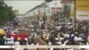 Manifestations de soutien à Alpha Condé à Conakry