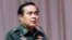 Thai Army chief General Prayuth Chan-ocha speaks at a meeting to discuss the 2015 national budget, at the Army Club in Bangkok, June 13, 2014.