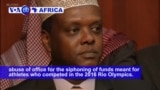 VOA60 Africa - Former Kenyan sports minister charged with abuse of office