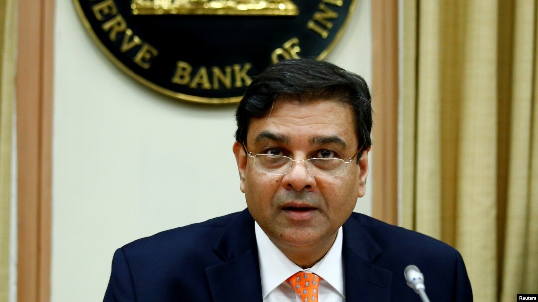 FILE - The Reserve Bank of India (RBI) Governor Urjit Patel attends a news conference in Mumbai, India, Dec. 6, 2017. 