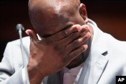 Philonise Floyd, a brother of George Floyd, describes the pain of losing his brother as he testifies during a House Judiciary Committee hearing on proposed changes to police practices and accountability on June 10, 2020.