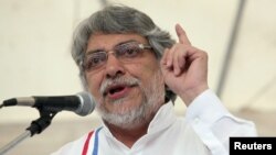 El ex mandatario paraguayo está inhabilitado para postularse a la reelección presidencial.