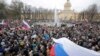 Протесты в России: около тысячи шестисот задержанных 