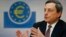 Mario Draghi, President of the European Central Bank, addresses the media during his monthly news conference in Frankfurt, March 7, 2013.