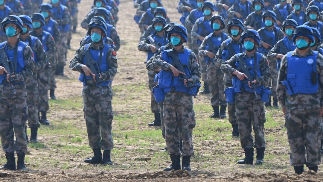 中国维和 PKF 部隊　軍用サングラス　中国軍 新しい 中国軍 軍用サングラス 部隊 PKF 中国维和 流行 個人装備