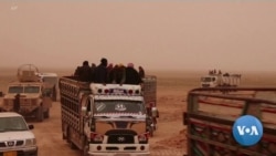 Civilian Exodus Slows Down Advance on IS Last Stronghold in Syria