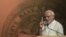 FILE - India's Prime Minister Narendra Modi speaks during an event on financial inclusion in Mumbai, April 2, 2015. 