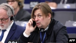 Deputeti i Parlamentit evropian, Maximilian Krah, anëtar i partisë Alternativa për Gjermaninë (AfD) 23 Pril 2024