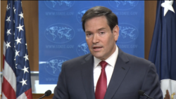 美国国务卿卢比奥在美国国务院举行2025年年终记者会。(2025年12月19日)