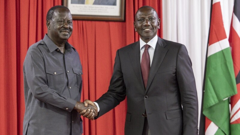 Kenya: accord politique entre le président et son rival Raila Odinga