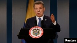 El presidente de Colombia, Juan Manuel Santos, fue elegido como premio Nobel de la Paz 2016.