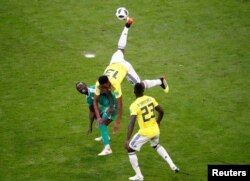 Colombia- Yerry Mina-Senegal-Sadio Mane