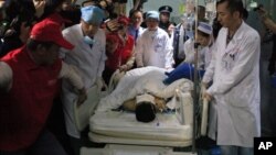 Tian Zeming yang berhasil diselamatkan Rabu (23/12) dini hari dari kawasan tanah longsor dirawat di rumah sakit di Shenzhen, provinsi Guangdong.