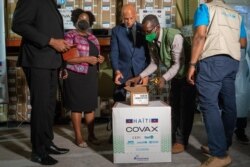 Haiti was the only country in the Americas without a single dose of a COVID-19 vaccine. On July 14, 500,000 doses of vaccine donated by the U.S government through COVAX landed in Port-Au-Prince, Haiti. (Photo: © UNICEF/UN0489198/Fils Guillau)