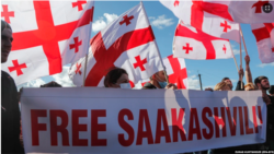 Демонстрация за освобождение Саакашвили