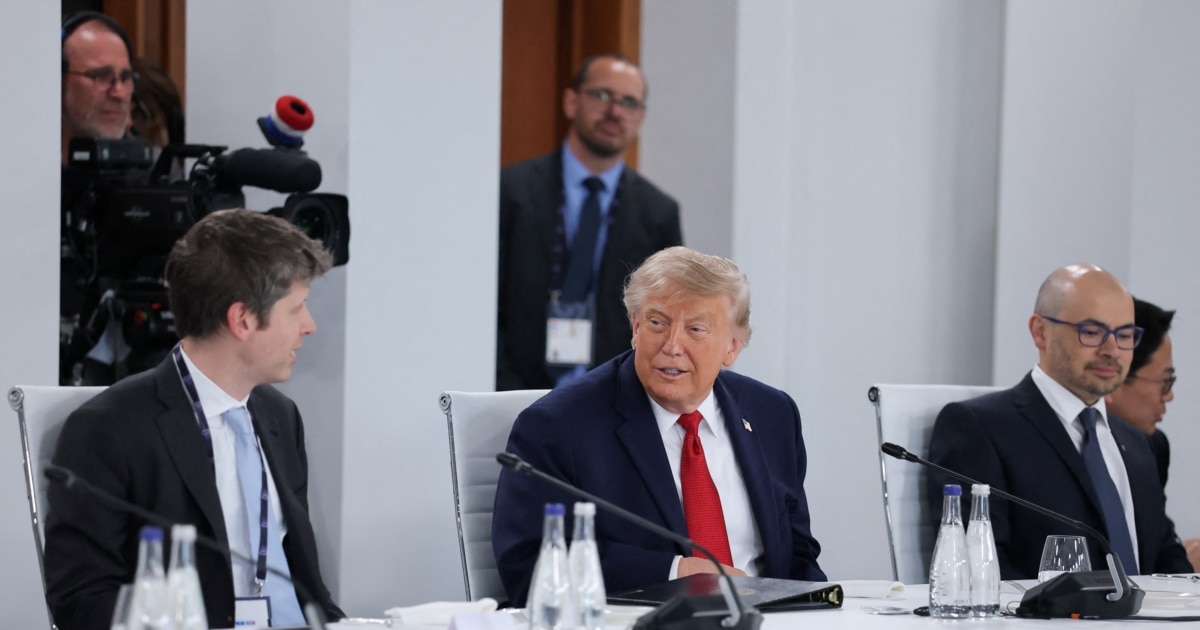 Amid cybersecurity vulnerabilities at OpenAI and competition with China, President Trump is considering AI regulations