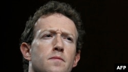 Mark Zuckerberg, direktor kompanije Meta, na pretresu pred senatskim odborom za pravosuđe u Washingtonu, 31. januara 2024. 