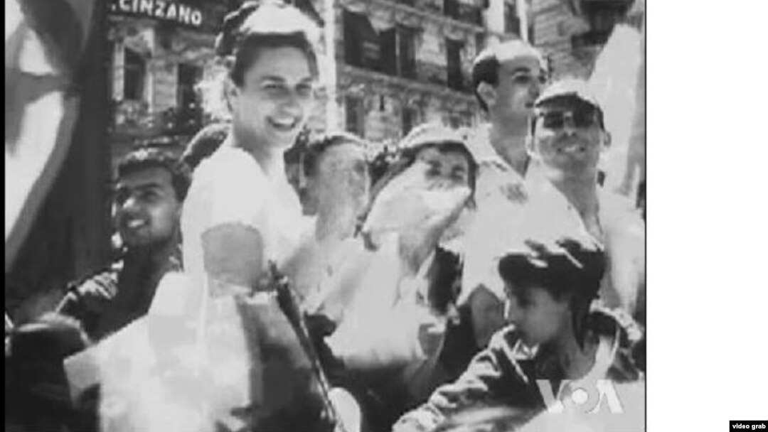 Hình ảnh Algeria mừng ngày độc lập 5 tháng 7 năm 1962