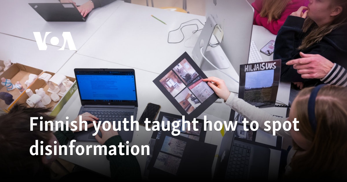 Finnish youth taught how to spot disinformation