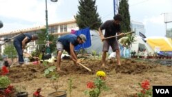 Xwepêşandêr Gezi Parkiyê bedewtir dikin
Foto: Salih Turan