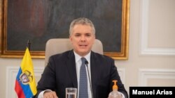 El presidente Iván Duque advirtió que Alex Saab es una ficha clave en la relación entre Nicolás Maduro y el narcotráfico. [Foto: Presidencia de la República Colombia]