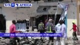 VOA60 Africa - Somalia: The detonation of explosives packed into a car has killed at least two people