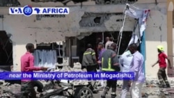 VOA60 Africa - Somalia: The detonation of explosives packed into a car has killed at least two people